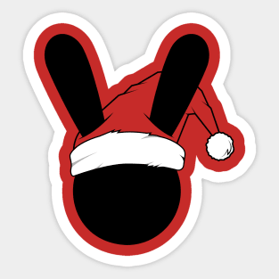 Christmas with Oswald Sticker